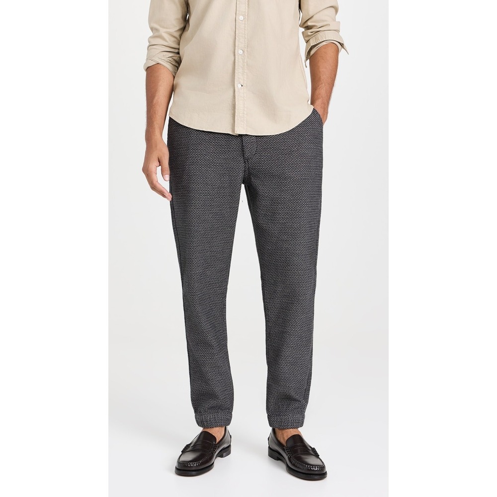 Taylor Stitch The Apres Pant Mens Medium Charcoal Gray Sashiko Lounge Casual